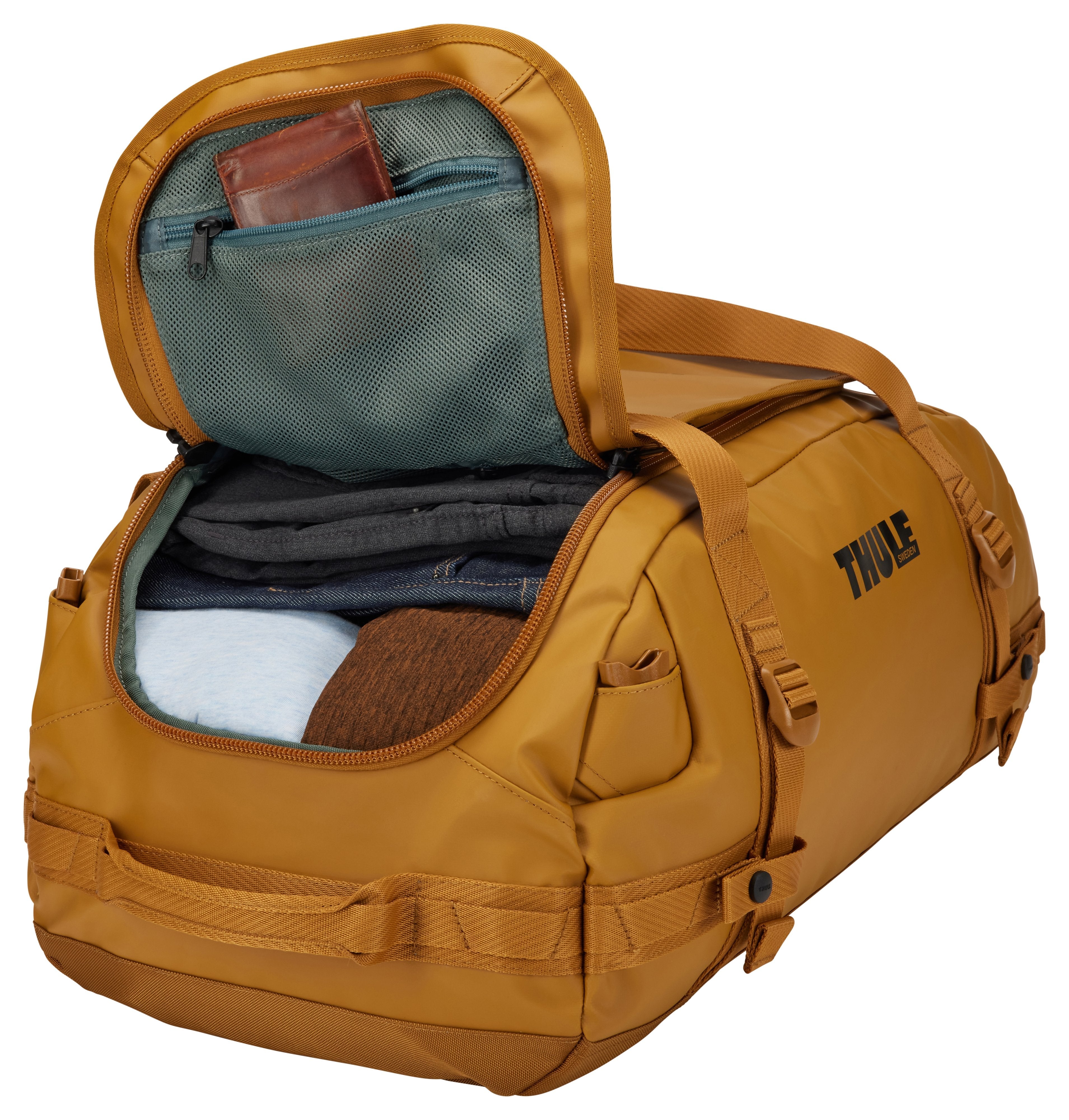 EAN 0085854255219 - Thule Chasm TDSD302 Golden Brown bolso de lona 40 L Poliéster Marrón imagen 9
