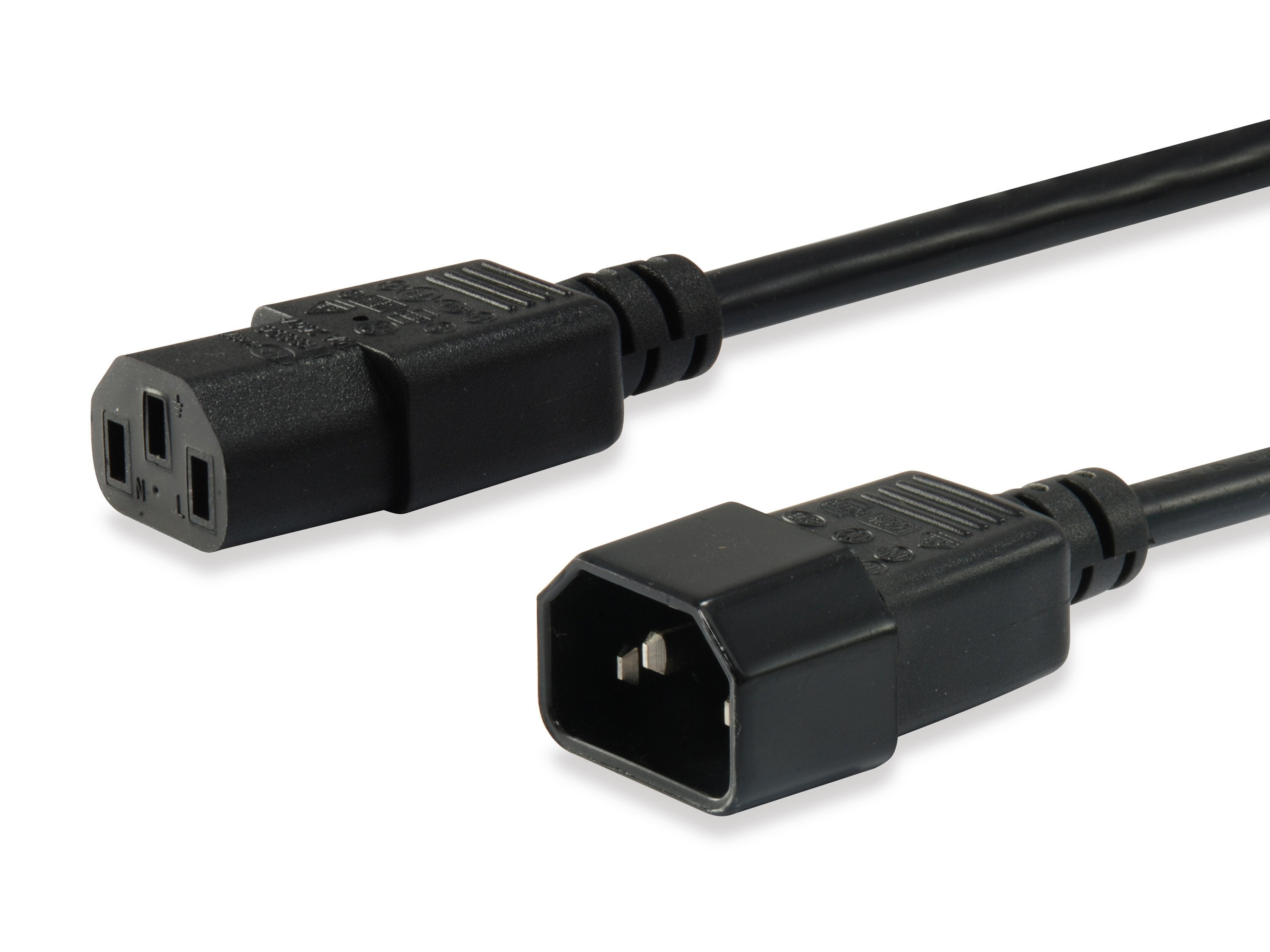 EAN 4015867227084 - Equip 112101 Negro 3 m C13 acoplador C14 acoplador imagen 1