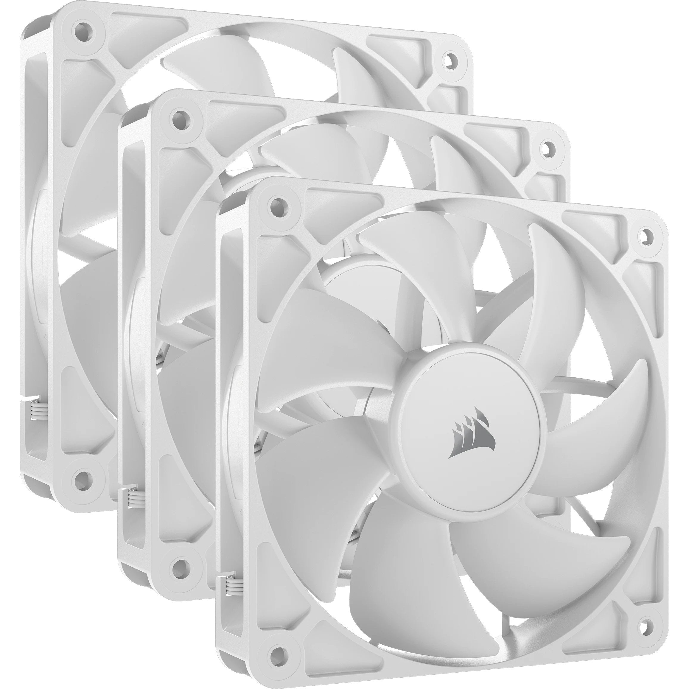 Ventilador Pc Corsair Rs120 Pwm, , Paquete De 3 Co-9050193-Ww Blanco