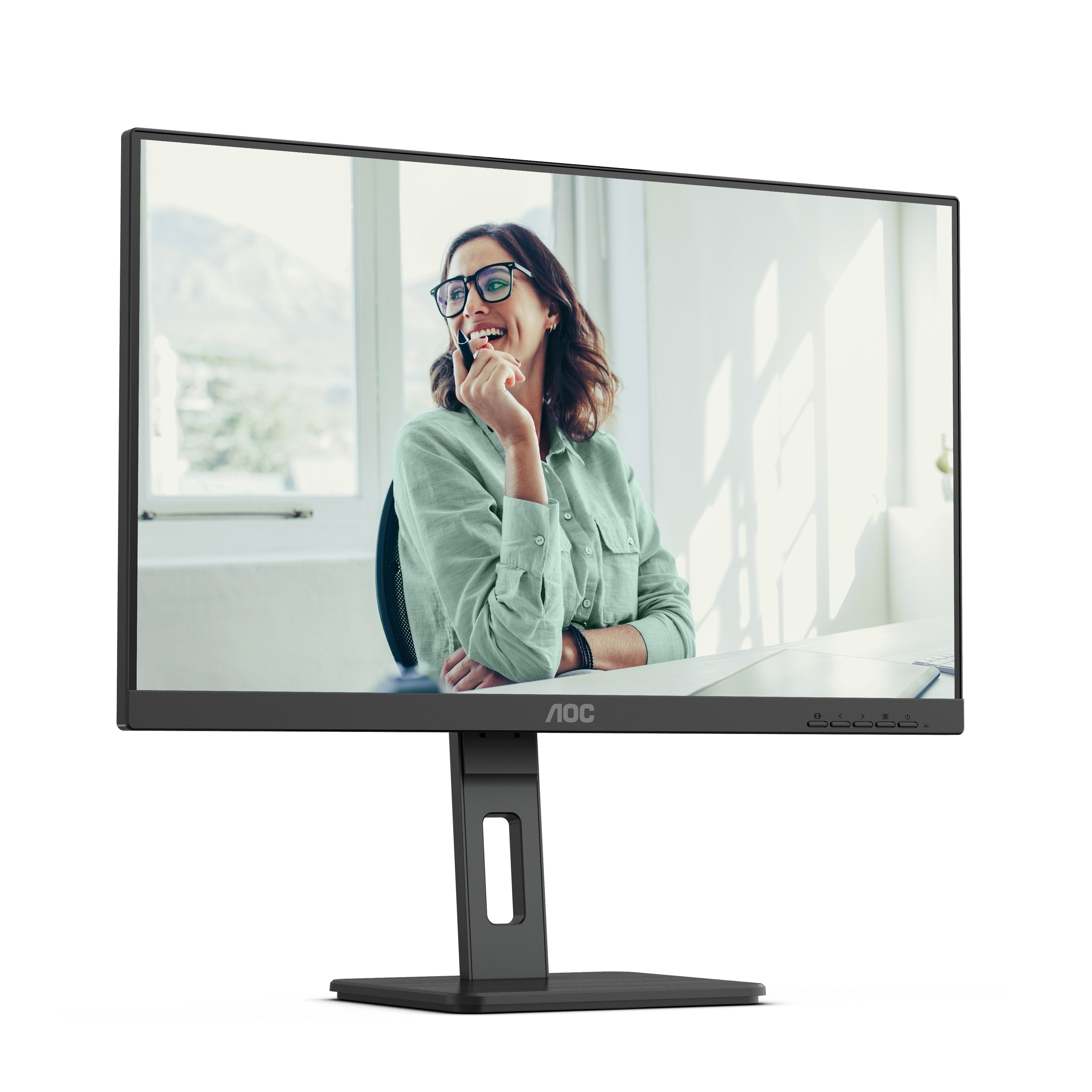 Monitor Aoc 24p3cv 23.8" Ips Tft 1920x1080 Hdmi Dp Usb Black
