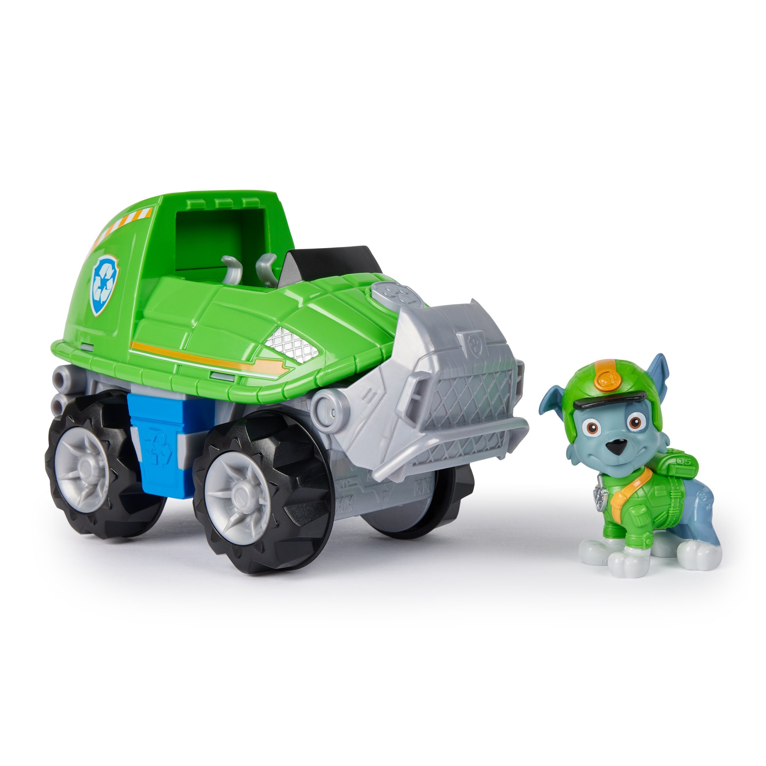 Spin Master Paw Patrol Jungle Pups - Vehículo De Tortuga Mordedora Con Vehículo De Juguete Con Figura Rocosa 6067763