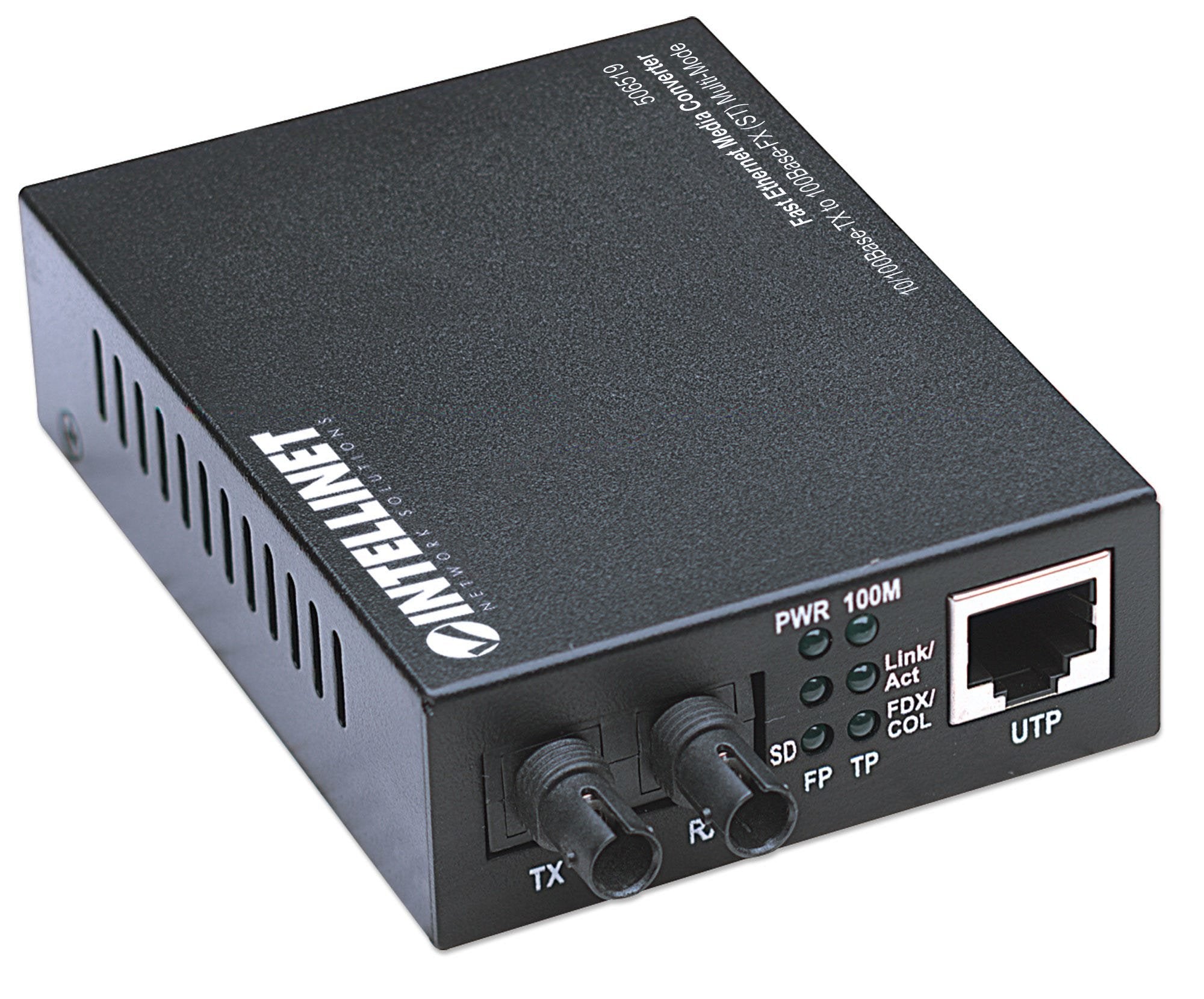 EAN 0766623506519 - Intellinet 506519 convertidor de medio 100 Mbit/s 1310 nm Multimodo Negro imagen 2