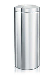 Brabantia Papierkorb Flame Guard Brilliant Steel