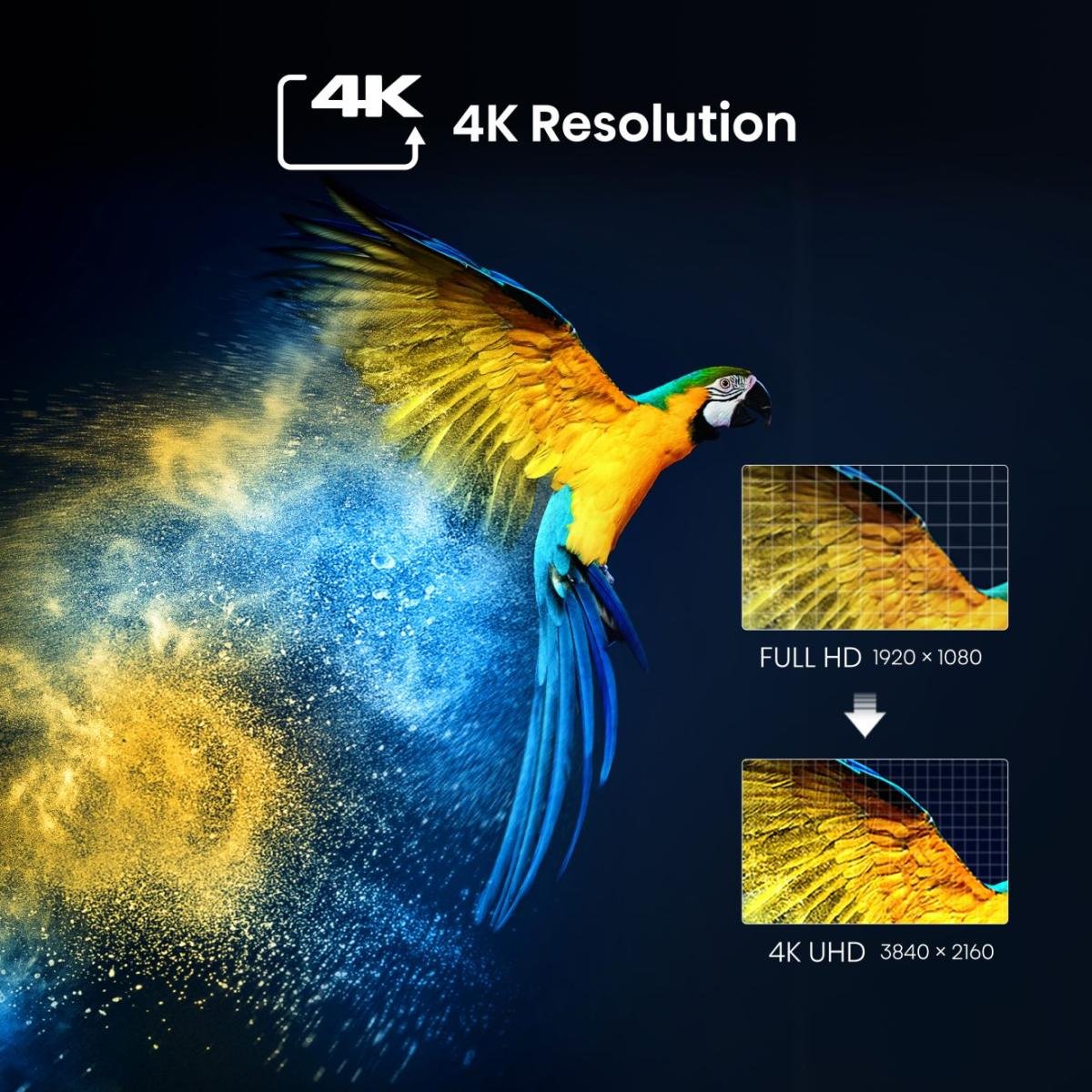 EAN 6942147495117 - Hisense PL1SE proyector de TV Proyector de alcance ultracorto 2100 lúmenes ANSI UHD 4K (3840x2160) Negro, imagen 8