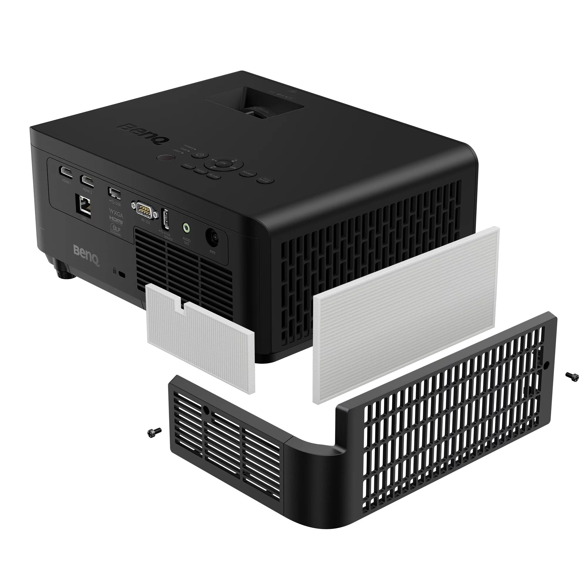 Benqav Proyector Lw830st (9h.Jts77.7he) Laser, Dlp, Wxga, Ansi: 4000, Hdmix2, Cornet Fit, Ip6x (Light 5y Or 10000hrs)