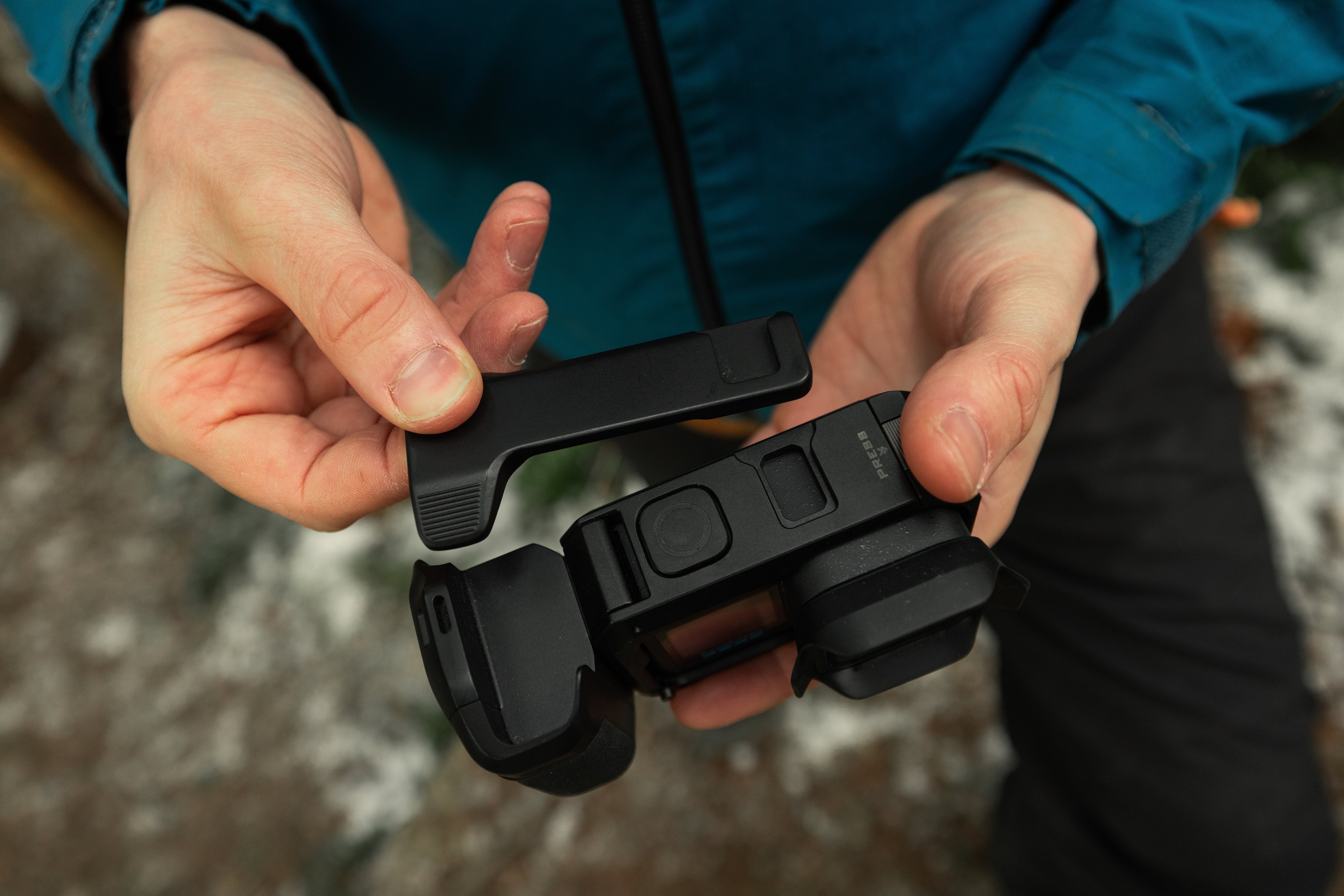 Go Pro Mission 1 Pro Black Cámara De Cine 8k Compacta