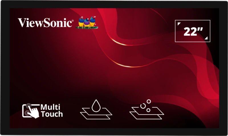 Touchscreen Led Open Frame 22inch Full Hd 16:9 Pcap 250 Nits Mat Glas