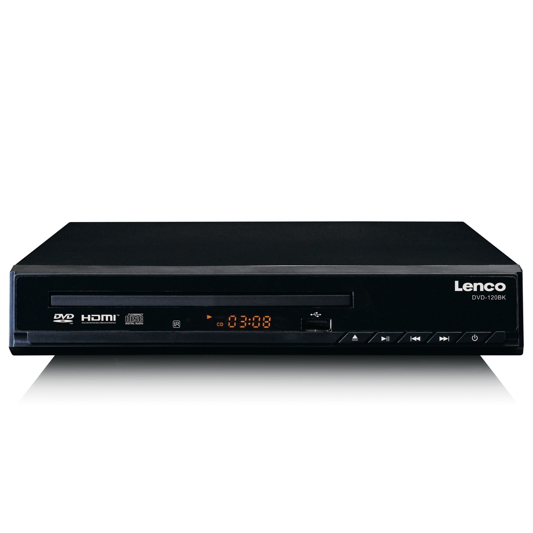 Lenco Dvd-120 Dvd-Player Hdmi/Usb Schwarz