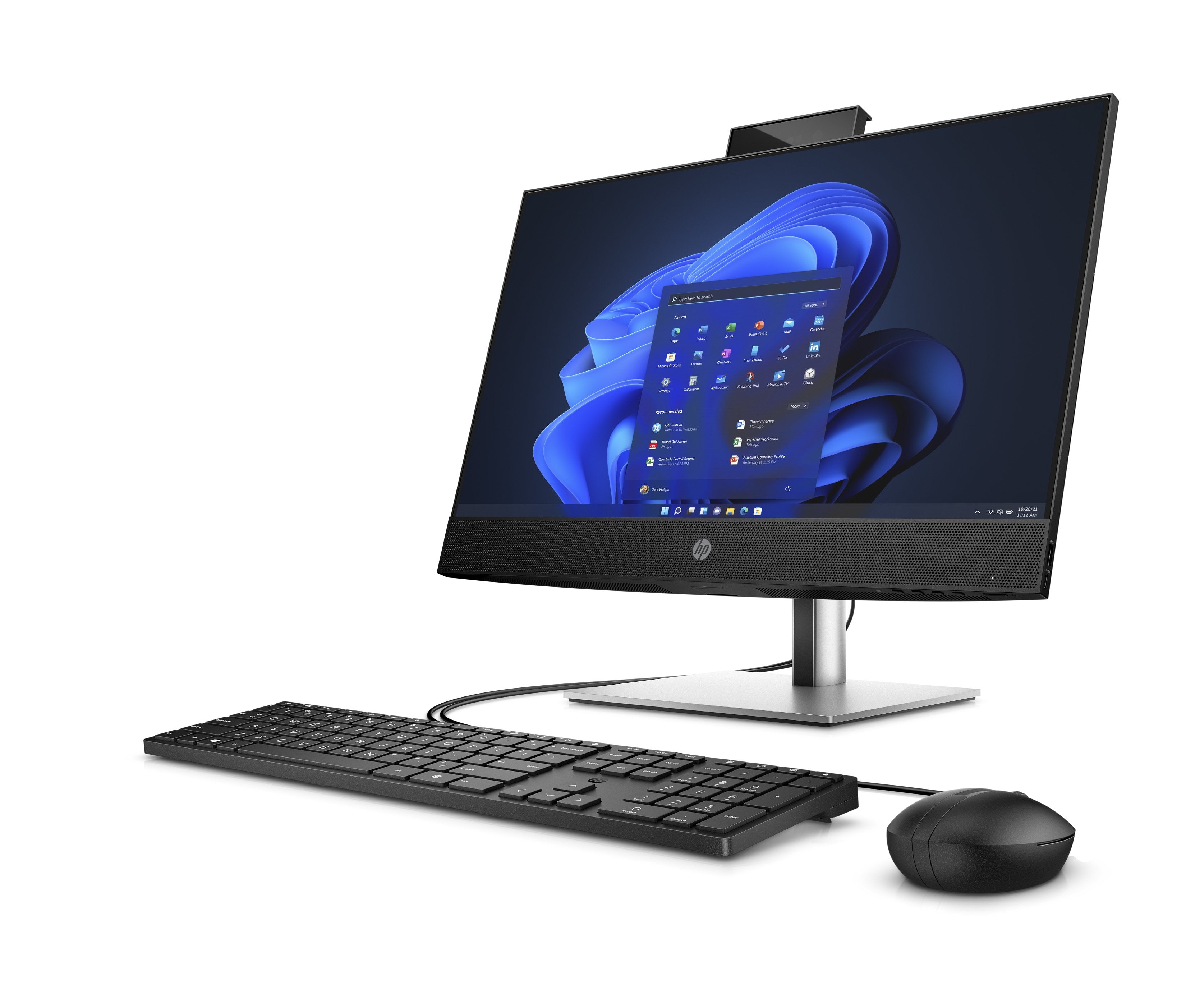 All In One Hp Proone 440 G9 I3-13100t 60,5 Cm (23.8") 1920 X 1080 Pixeles Pantalla Táctil Pc Todo En Uno 16 Gb Ddr4-Sdram 512 Gb Ssd Windows 11 Pro Wi-Fi 6e (802.11ax) Negro, Plata