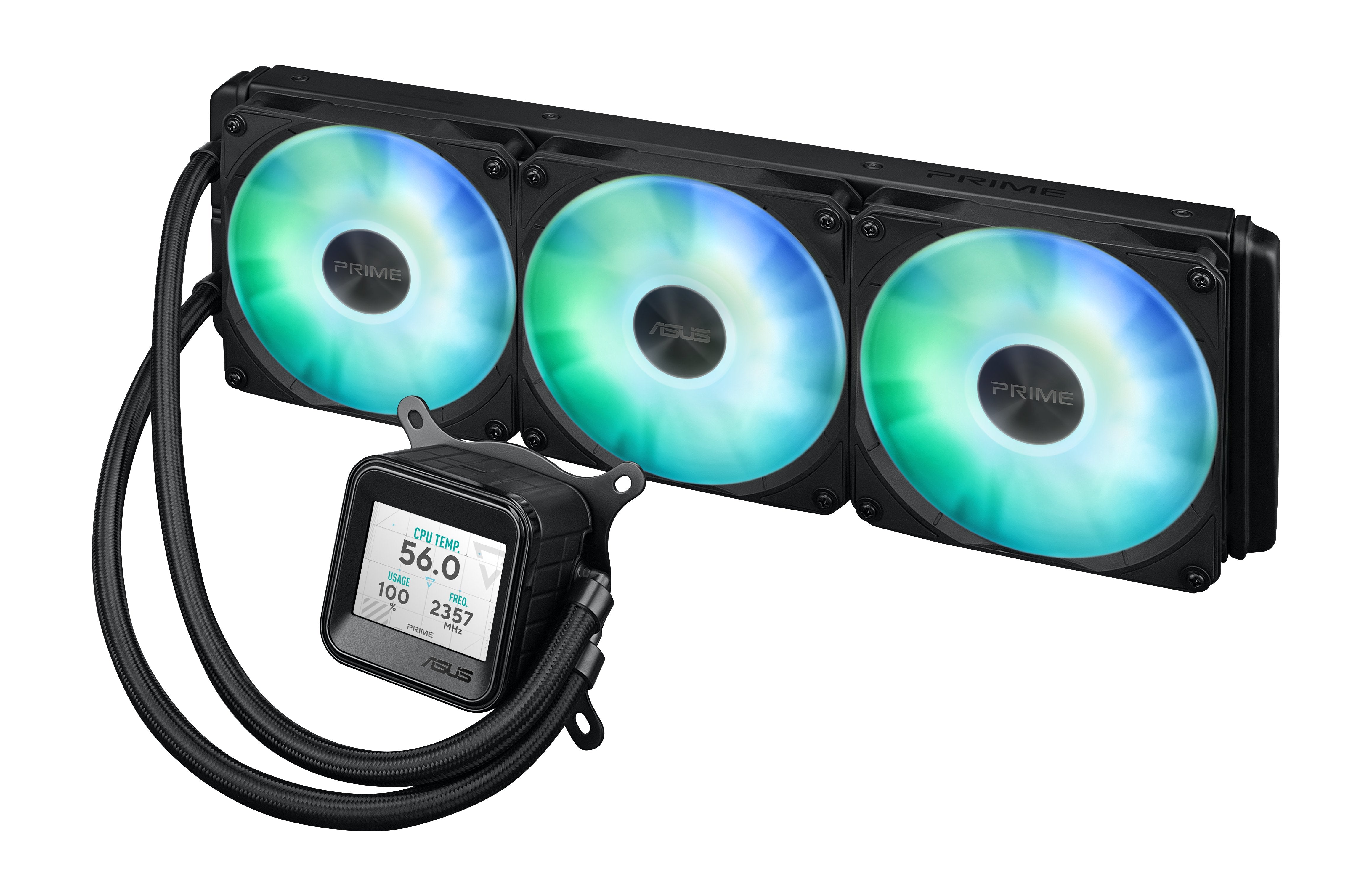 EAN 4711387624630 - ASUS Prime LC 360 ARGB LCD Procesador Sistema de refrigeración líquida todo en uno 12 cm Negro imagen 7