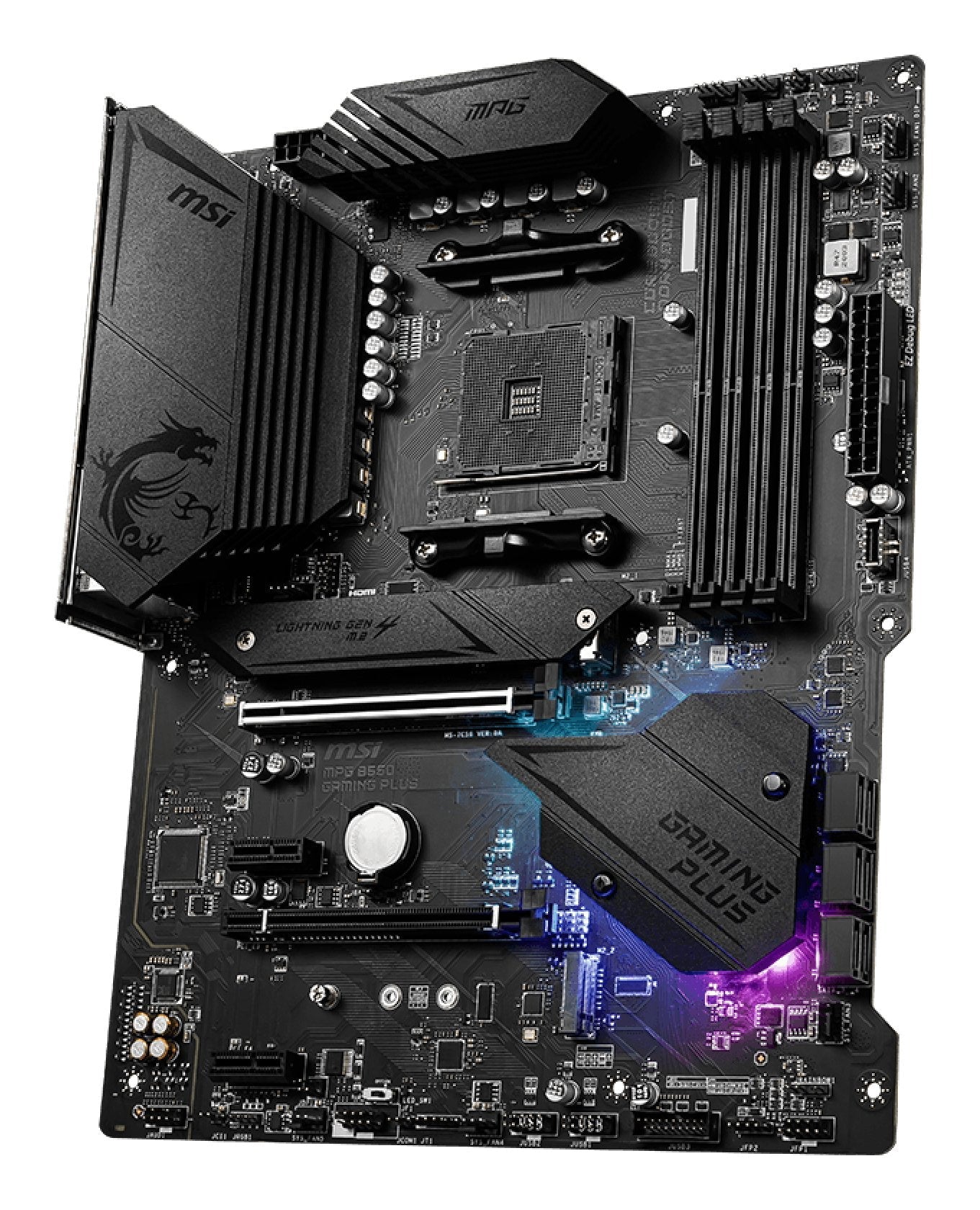 Placa Base Msi Mpg B550 Gaming Plus 7c56-003r Am4 Ddr4 Retail