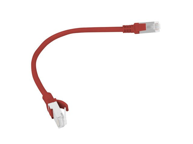 Lanberg Cable De Red Pcu6-10cc-0025-R,Rj45,Utp,Cat 6,0.25m,Rojo