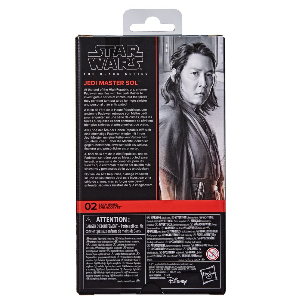 Figura Hasbro Star Wars The Black Series Jedi Master Sol
