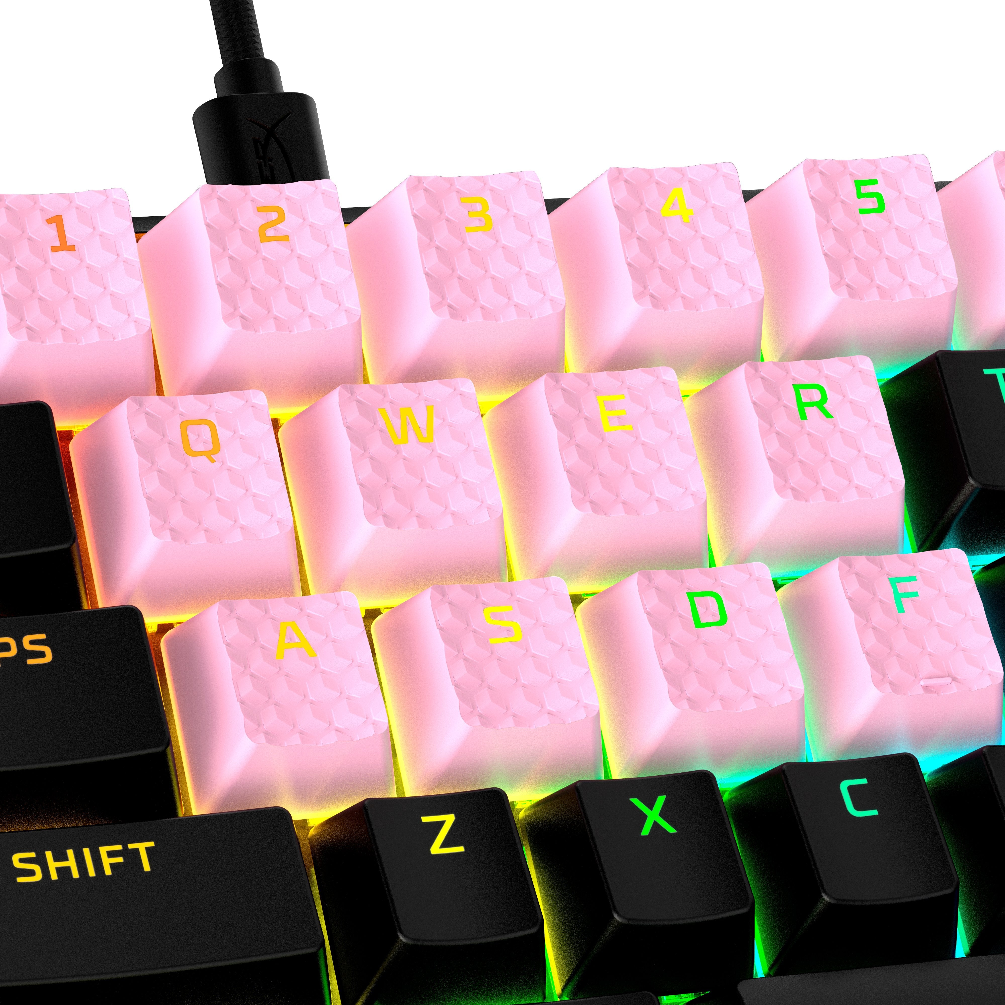 Keyboard Acc Keycaps Gaming/Pink 519u0aa#Aba Hyperx