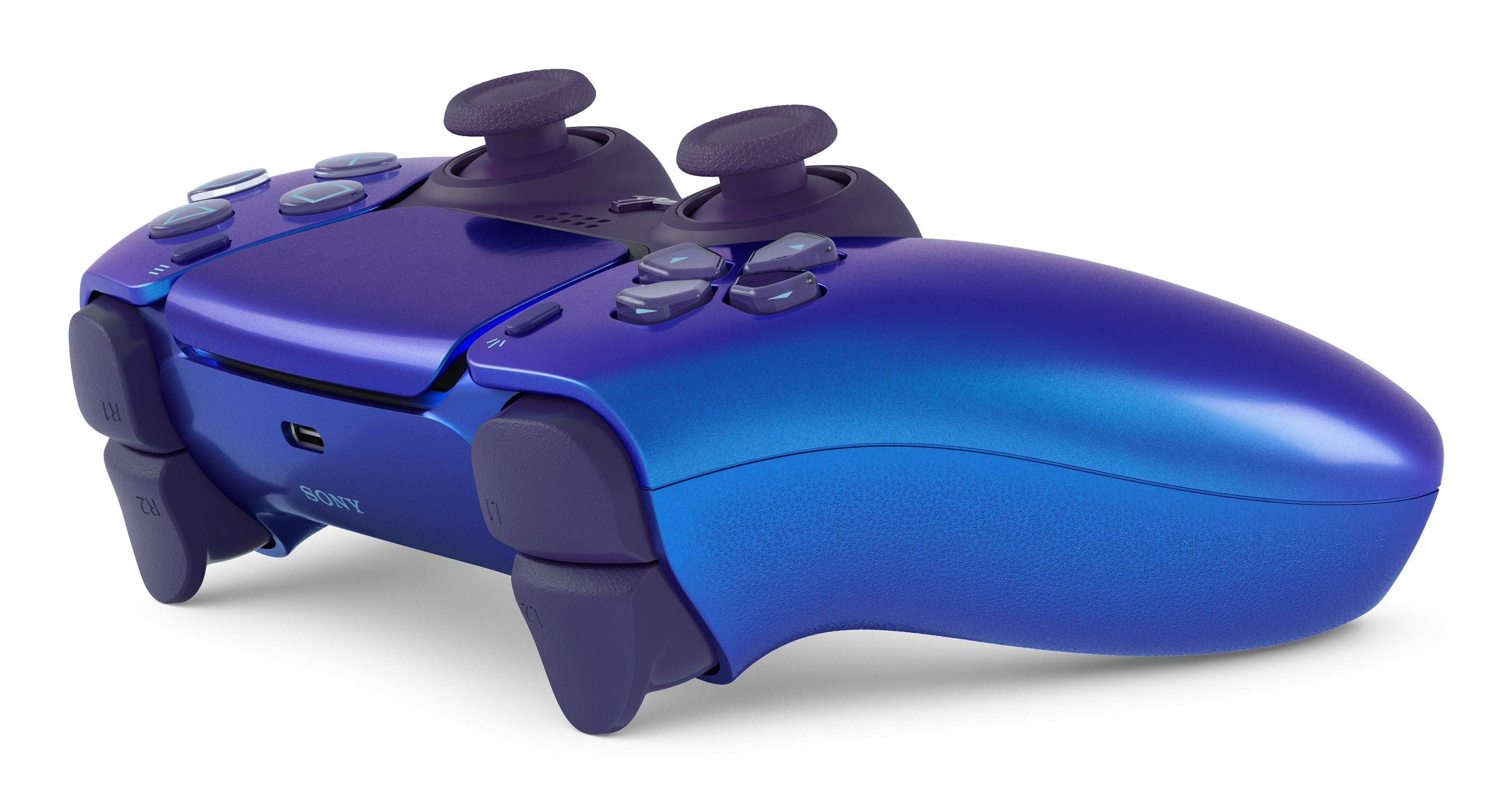 Sony 1000044475 Mando Y Volante Indigo Bluetooth/Usb Gamepad Analógico/Digital Playstation 5, Ios