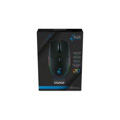 Mediarange Ratón Gaming Con Efecto Rgb Cable Usb
