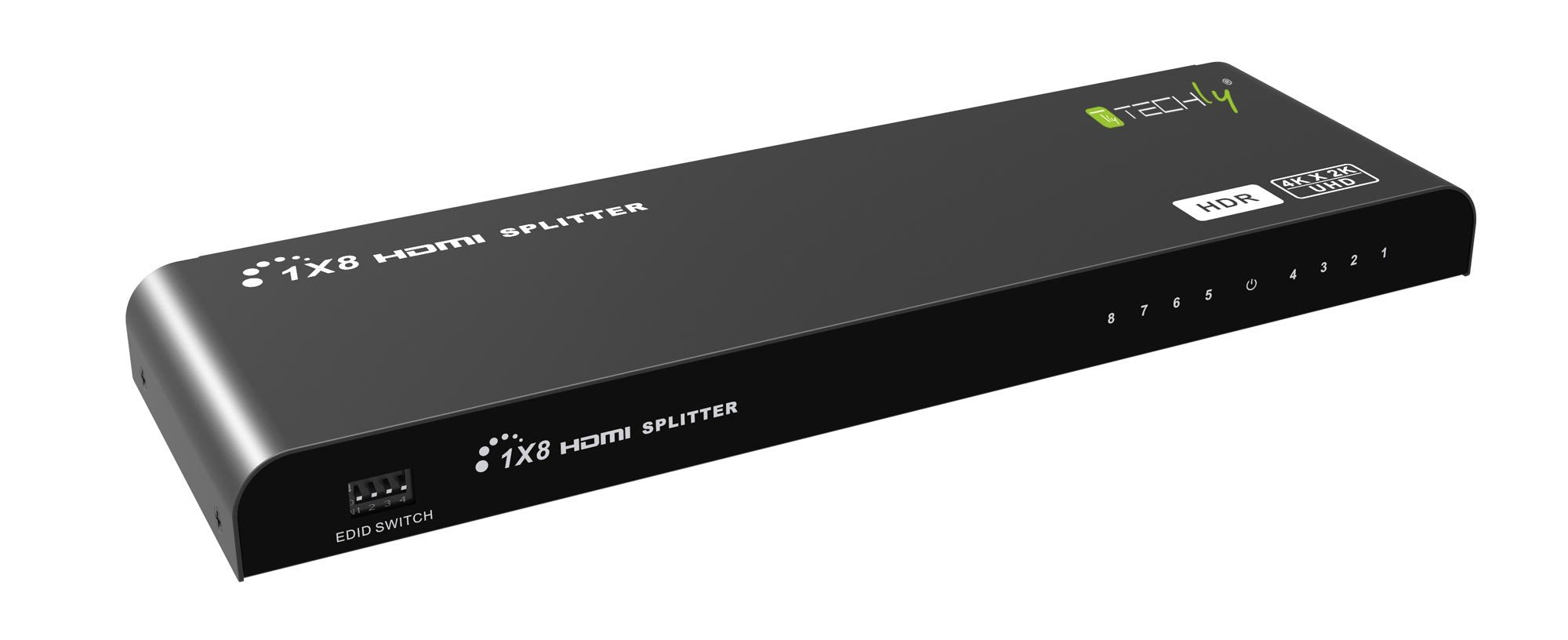 Techly Idata Hdmi2-4k8hdr Divisor Hdmi 2.0 4k@60hz 1x8 Activo Hdr Edid