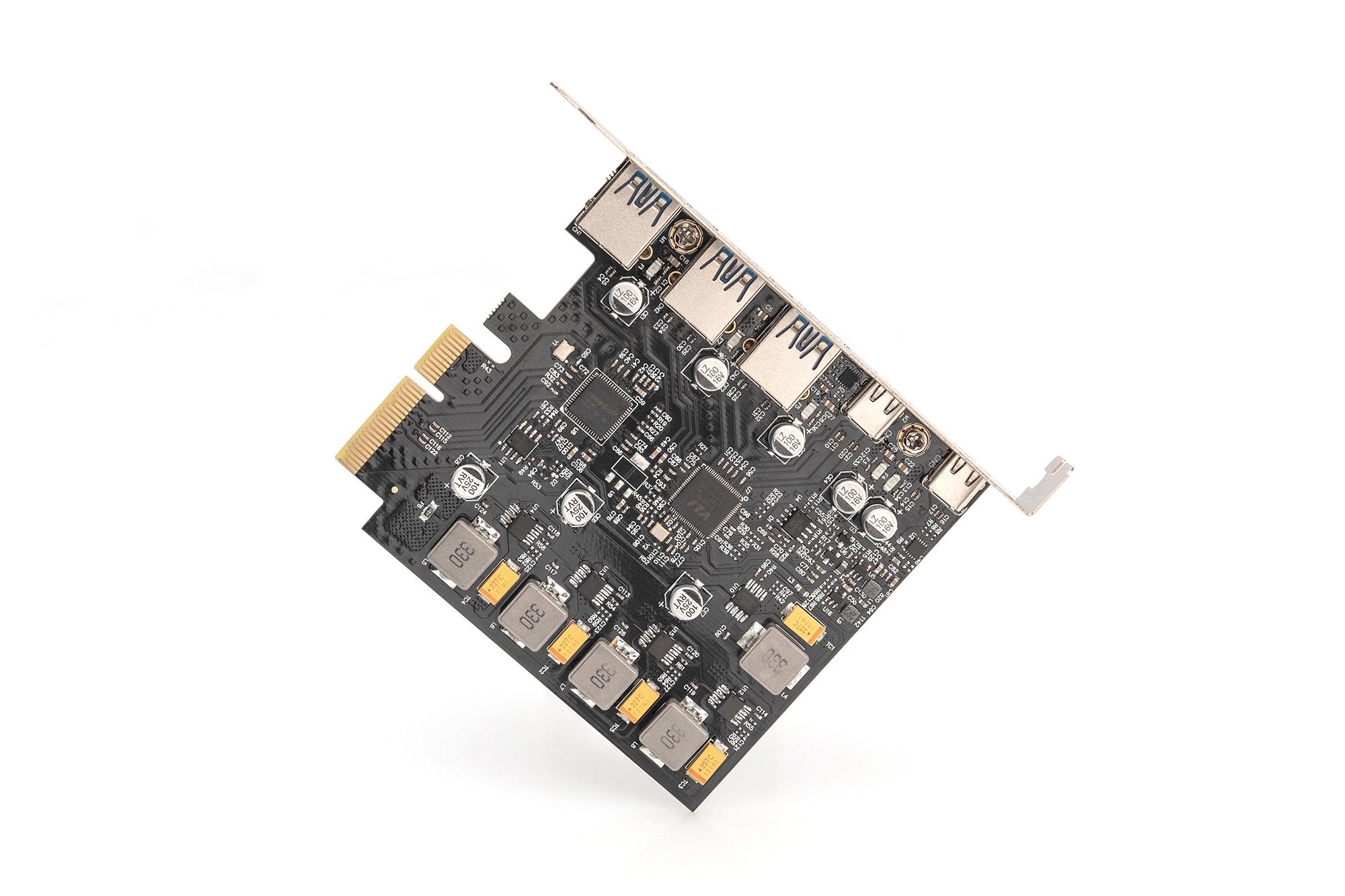 Digitus Tarjeta Pci 2x Usb-C 3x Usb-A