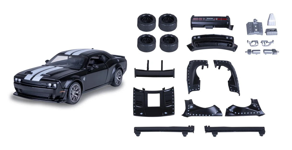 Jamara Dodge Challenger Srt Jailbreak 2in1 1:36 Negro 3+
