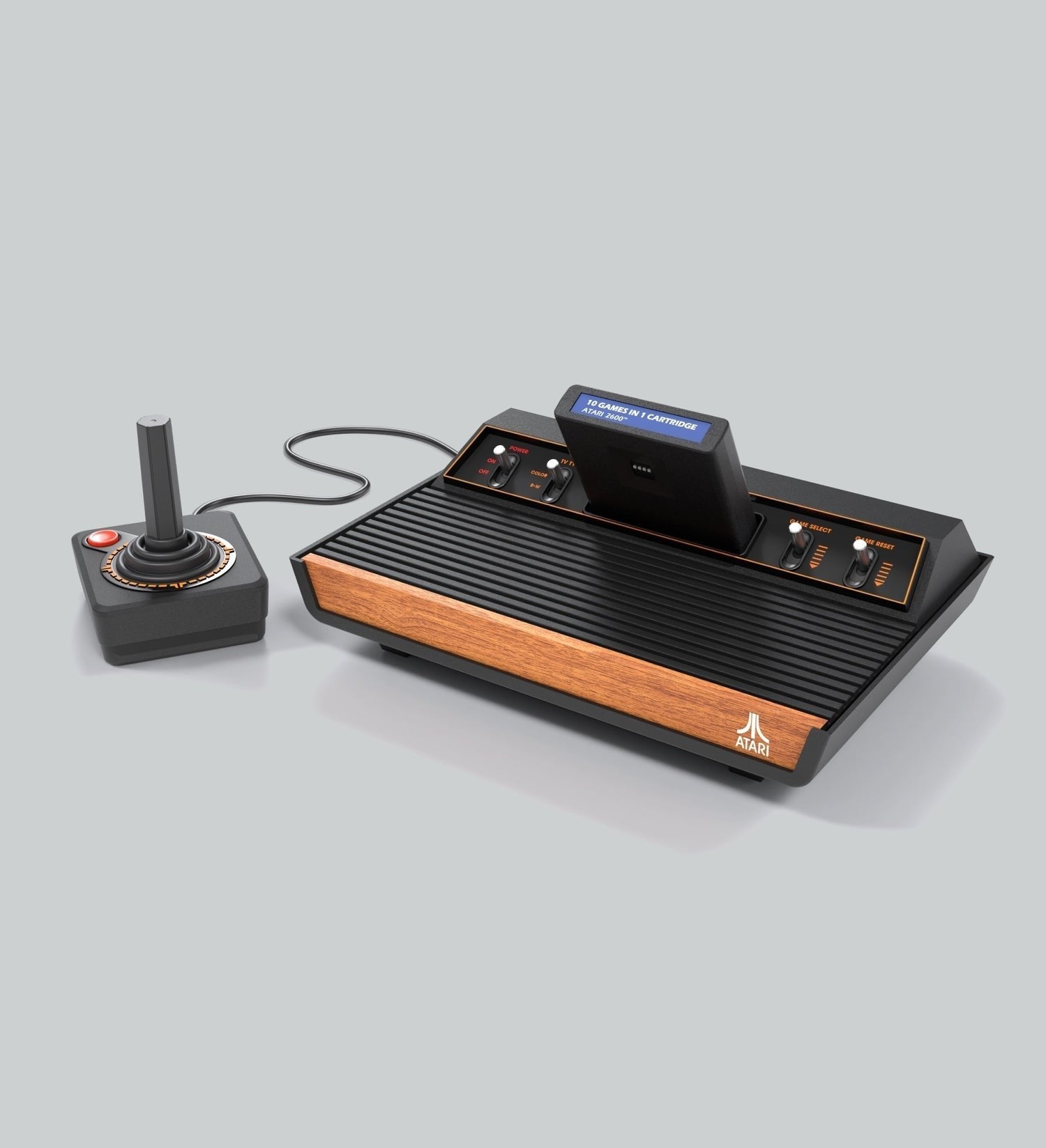 Videoconsola Retro Atari 2600+ Incl. Mando/10 Juegos/Comp.