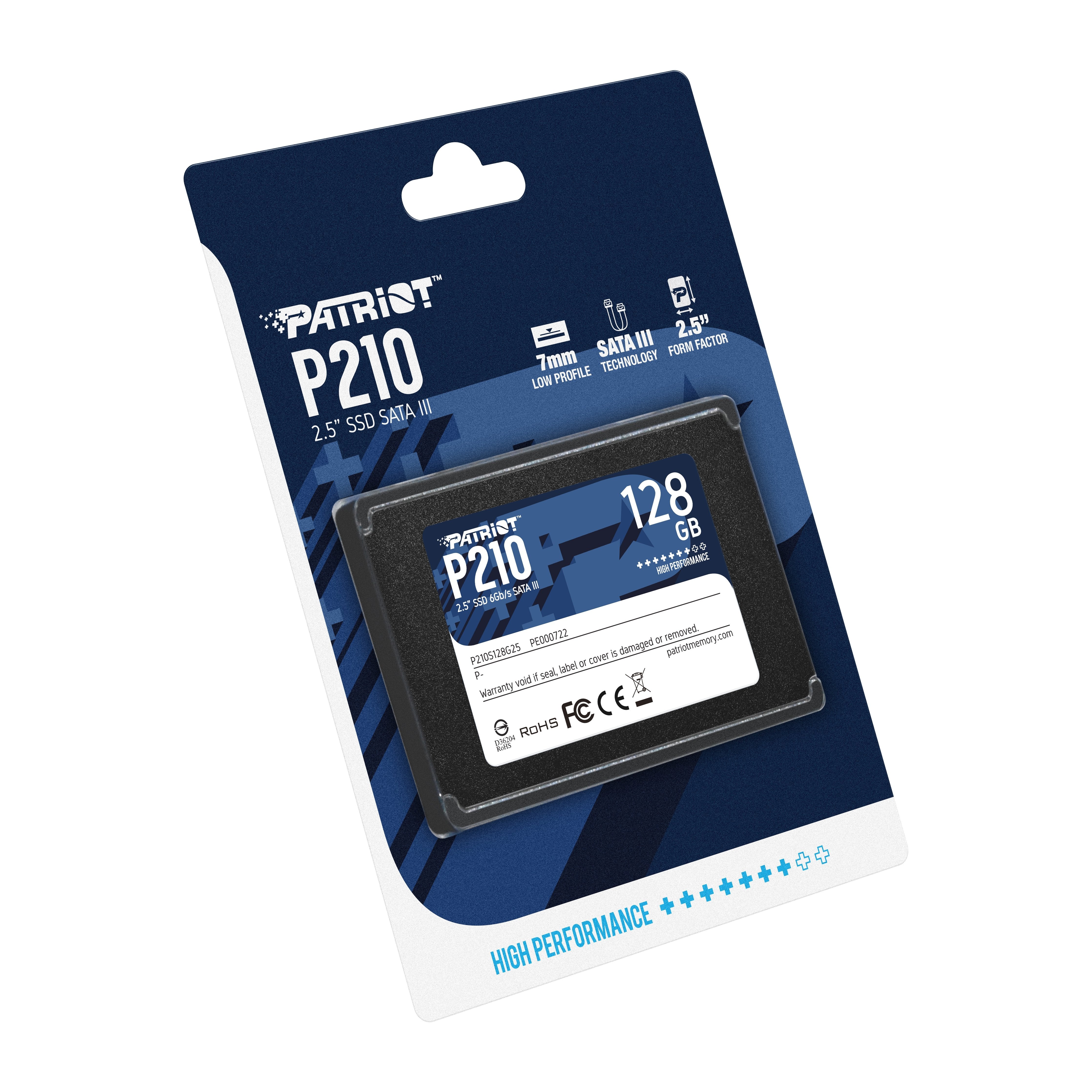 EAN 0814914026847 - Patriot Memory P210 128 GB 2.5" Serial ATA III imagen 5