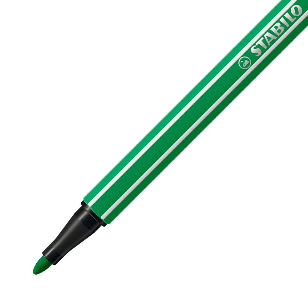Stabilo Pen 68 Rotulador Verde -10u-