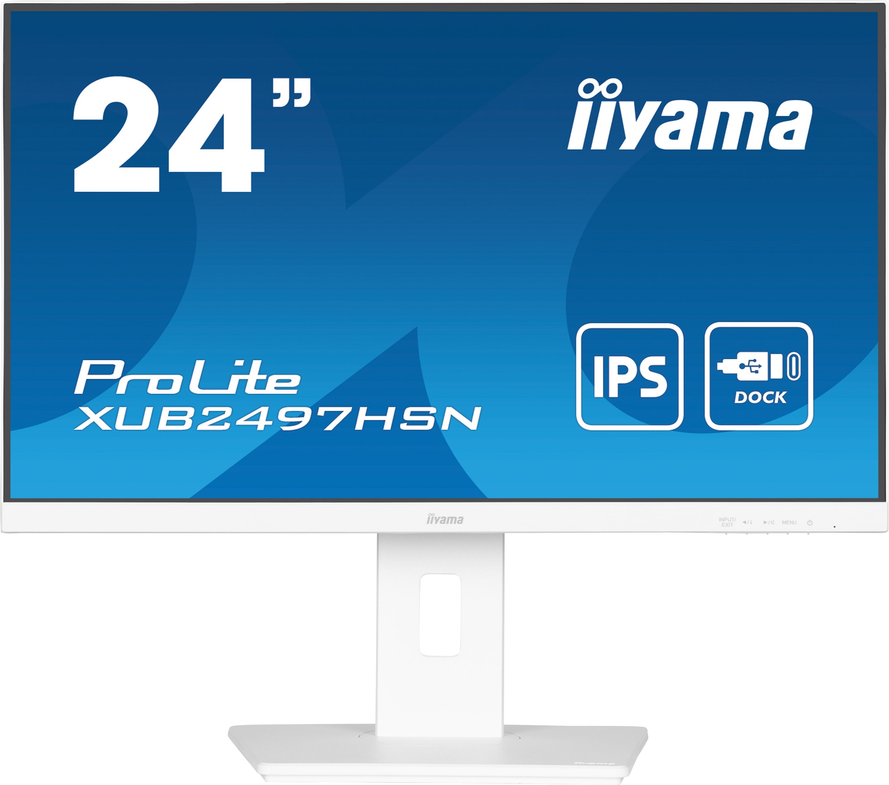 EAN 4948570123223 - iiyama ProLite XUB2497HSN-W1 pantalla para PC 60,5 cm (23.8") 1920 x 1080 Pixeles Full HD LED Blanco imagen 2