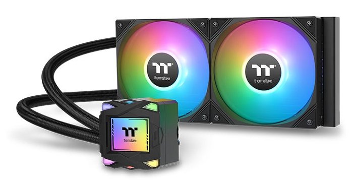 EAN 4711658540256 - Thermaltake LA240 ARGB Placa base Kit de refrigeración líquida 12 cm Negro 1 pieza(s) imagen 1