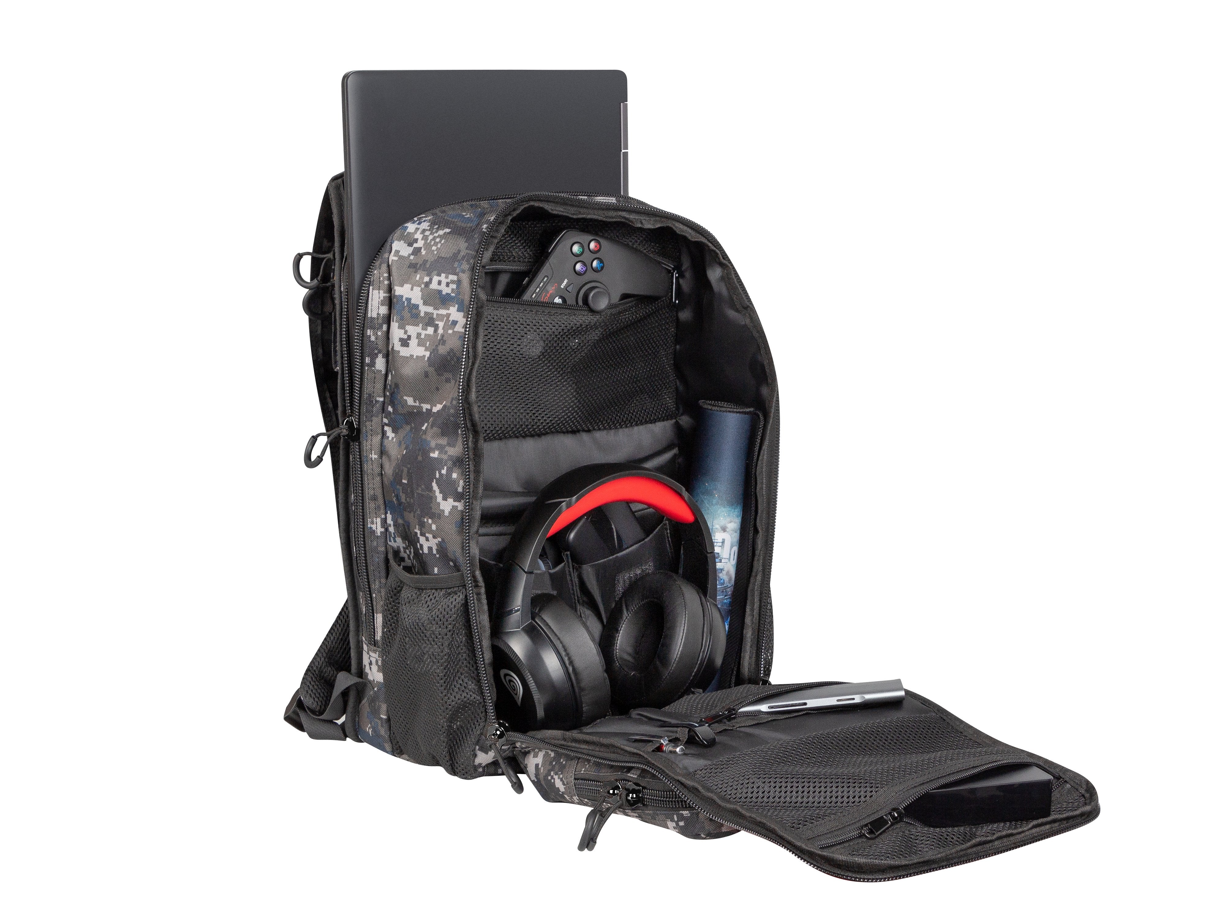 EAN 5901969443707 - GENESIS Pallad 450 Lite 39,6 cm (15.6") Mochila Camuflaje imagen 11