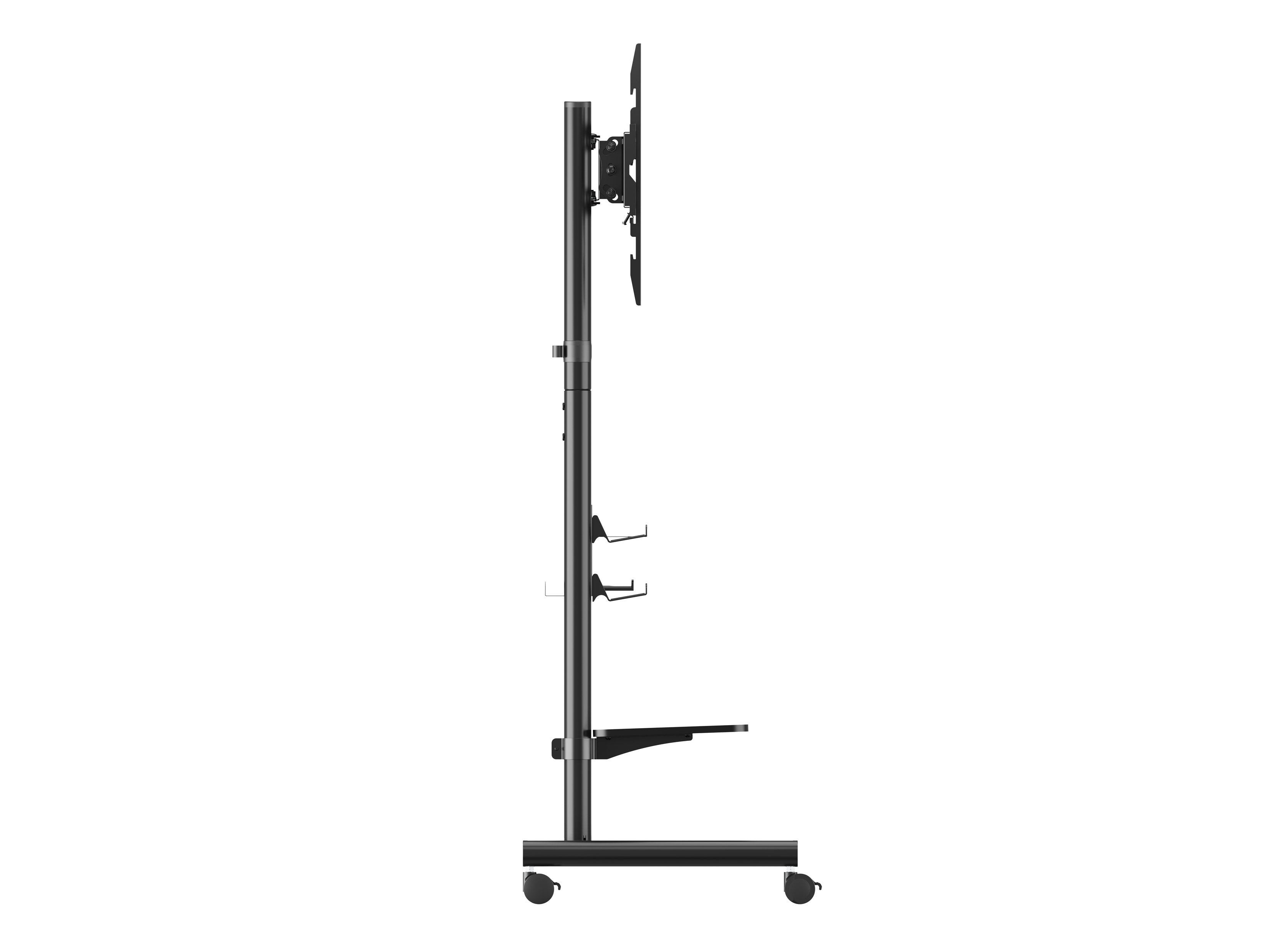 Soporte De Suelo Con Ruedas Equip Para Pantalla De 50" - 90" Max Vesa 600x400 60kg Tablero Perforado