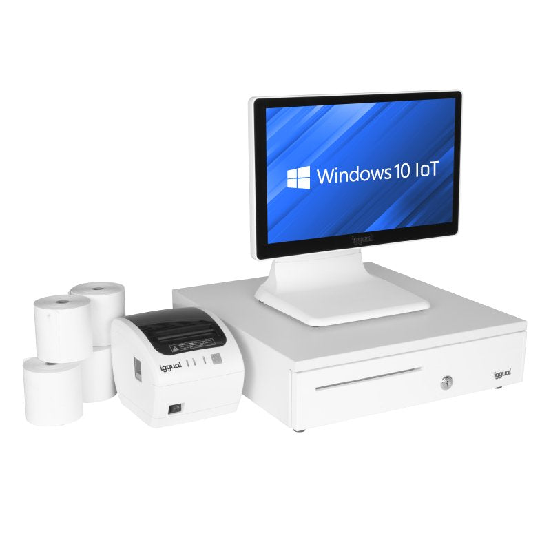 Pack Completo Tpv Blanco 15,6" N100 30pw Easy80w