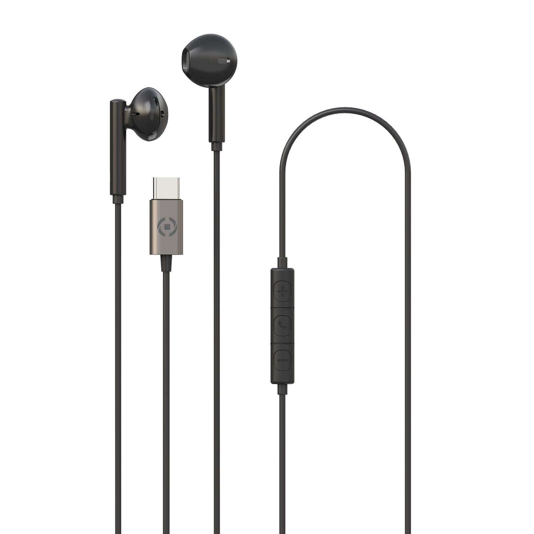 EAN 8021735195757 - Celly UP1100TYPEC Auriculares Alámbrico Dentro de oído Llamadas/Música USB Tipo C Negro imagen 1