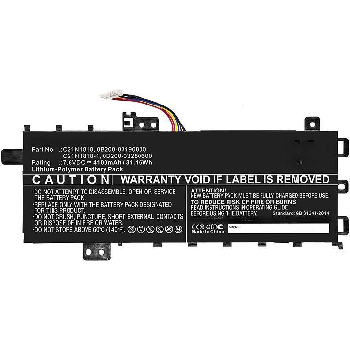 Coreparts Mbxas-Ba0279 Refacción Para Notebook Batería