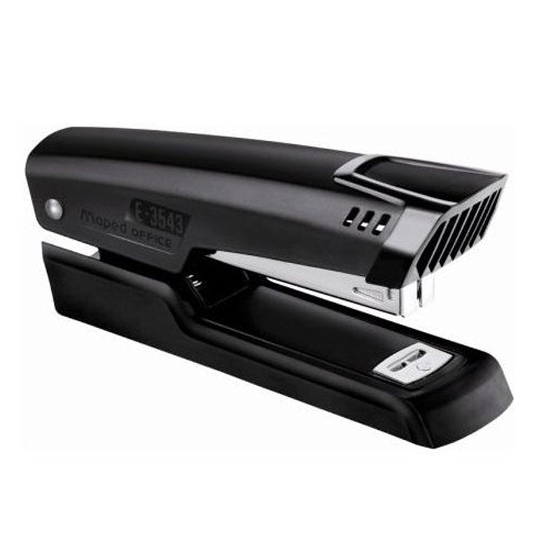 Maped Grapadora Sobremesa Half Strip Essential Metal Grapas 24/6 26/6 Negro