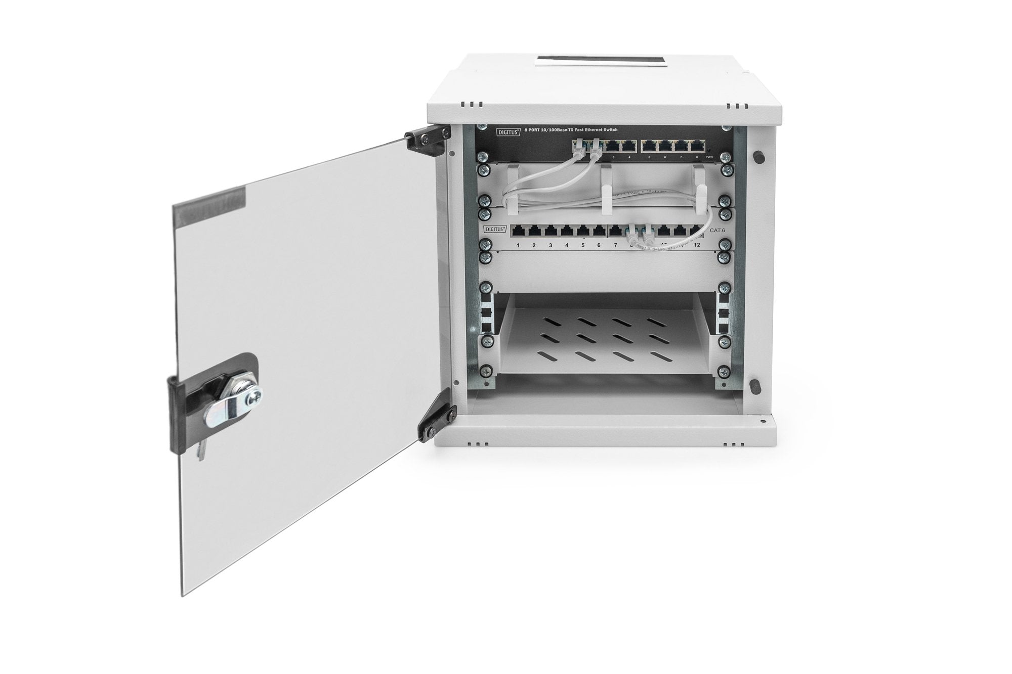 EAN 4016032493624 - Digitus DN-49100 armario rack 6U Bastidor de pared Gris imagen 3