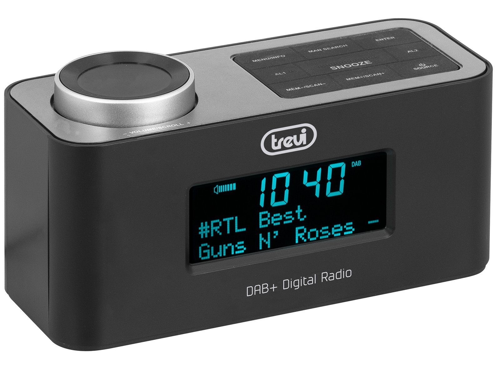 Radio Despertador Trevi Rc80d6 5v Usb