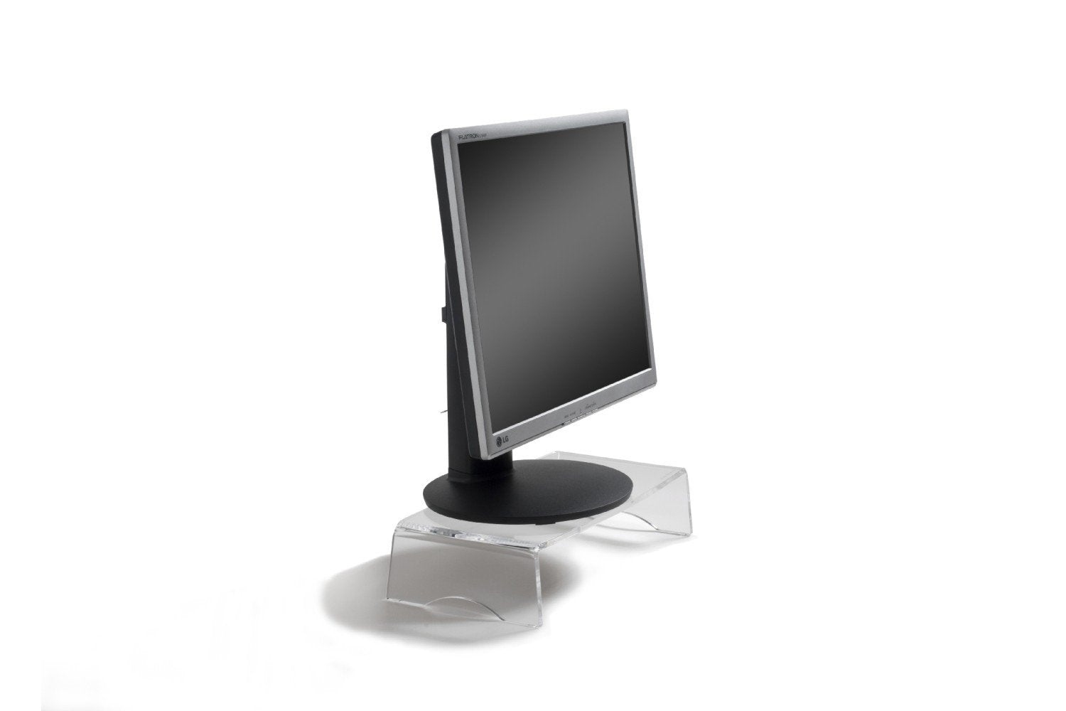 EAN 8717399990875 - BakkerElkhuizen Q-riser 90 76,2 cm (30") Escritorio Transparente imagen 2