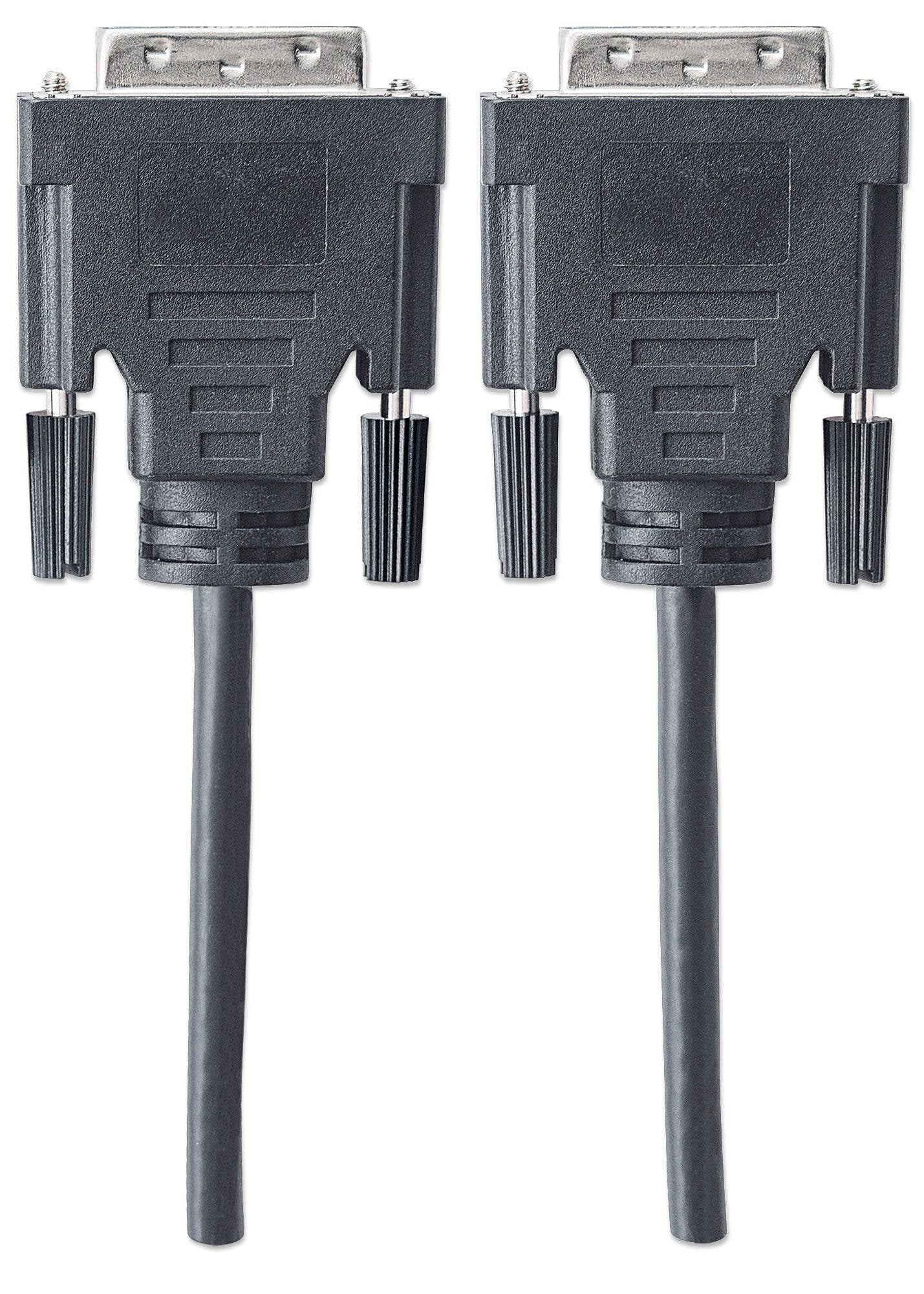 Manhattan Cable Dvi-D Duallink 24+1->24+1 M M 3m Negro