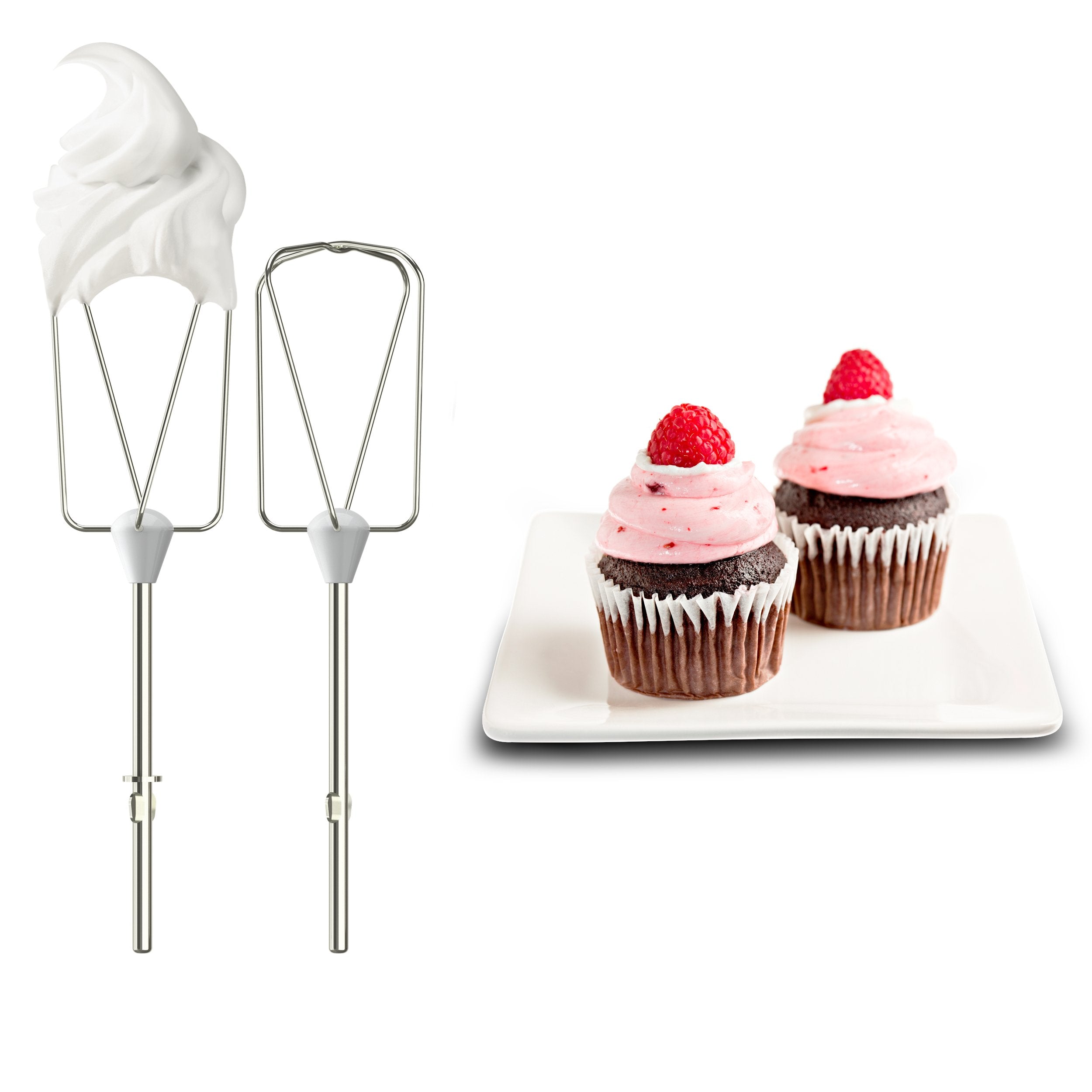 Krup'S Hand Mixer 3mix 4000 Gn4001 Blanco/Gris, 450 Vatios Gn4001