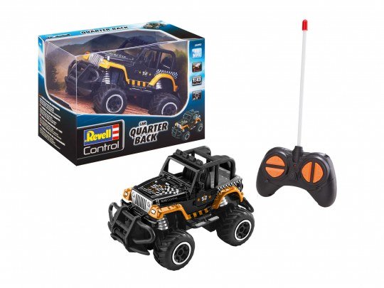 Revell Quarter Back - Auto - Indoor/Outdoor - E - Negro - Naranja