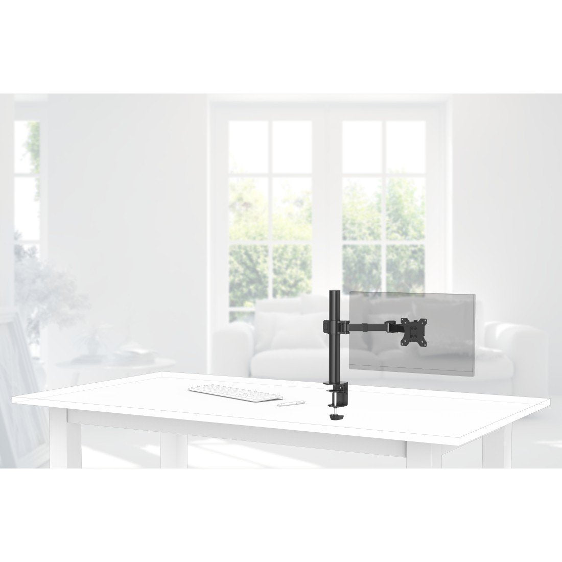EAN 4047443469595 - Hama 00118493 soporte para monitor 88,9 cm (35") Escritorio Negro imagen 5