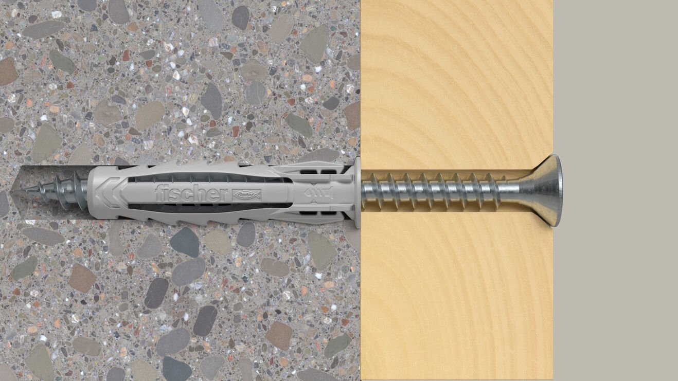 EAN 4048962480832 - Fischer 568008 tornillo de anclaje y taco 100 pieza(s) Anclaje de expansión 40 mm imagen 6