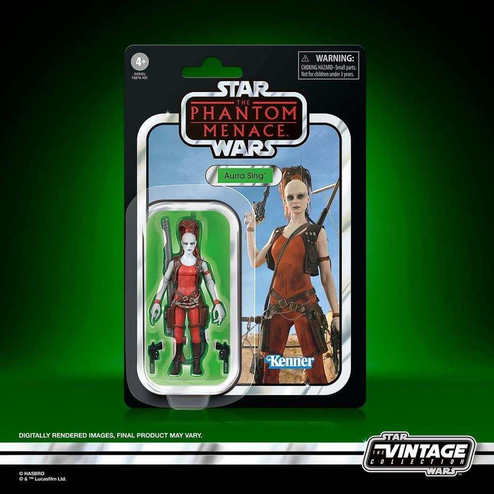 EAN 5010996281814 - Star Wars The Vintage Collection Aurra Sing imagen 8