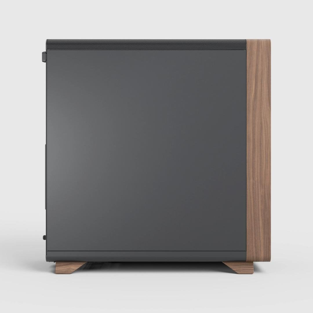 Caja Pc Fractal Design Summit Negro Solid (Negro Madera) Fd-C-Sum1a-03