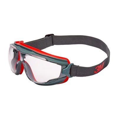 3m Goggle Gear 500 Vollsicht Schutzbrille Rot Gg501