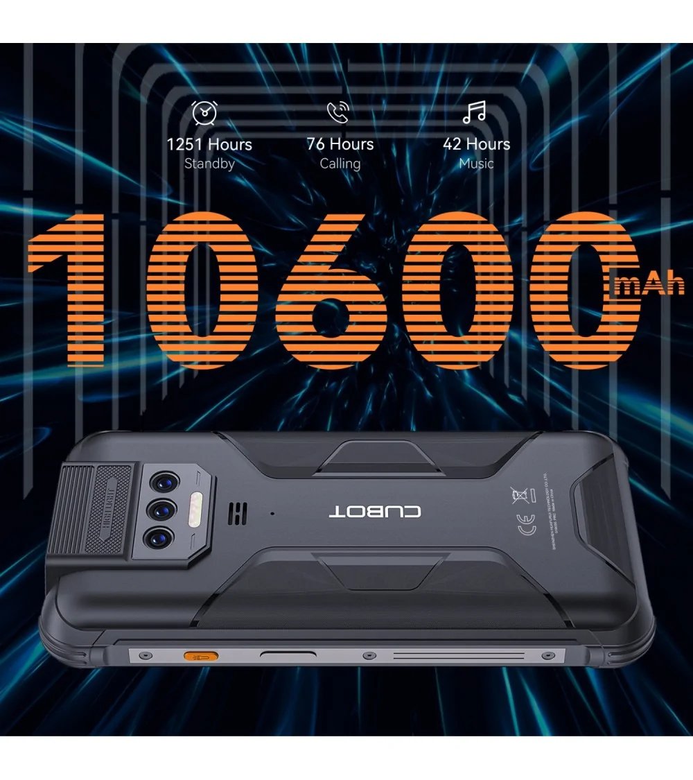 Smartphone Cubot Kingkong 8 6.52" 6gb 256gb Rojo