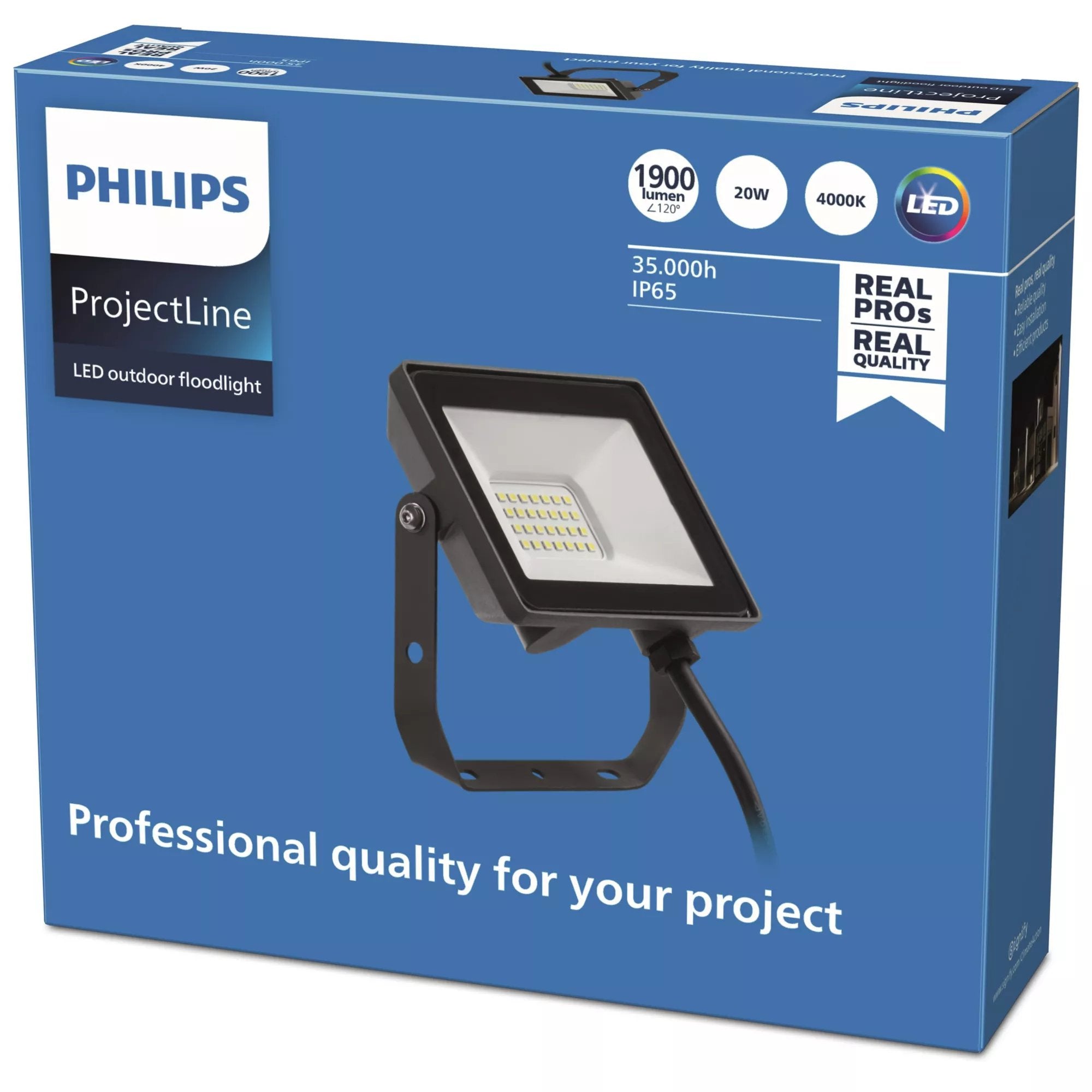 EAN 8719514954502 - Philips 8719514954502 Reflector Negro 20 W LED imagen 2