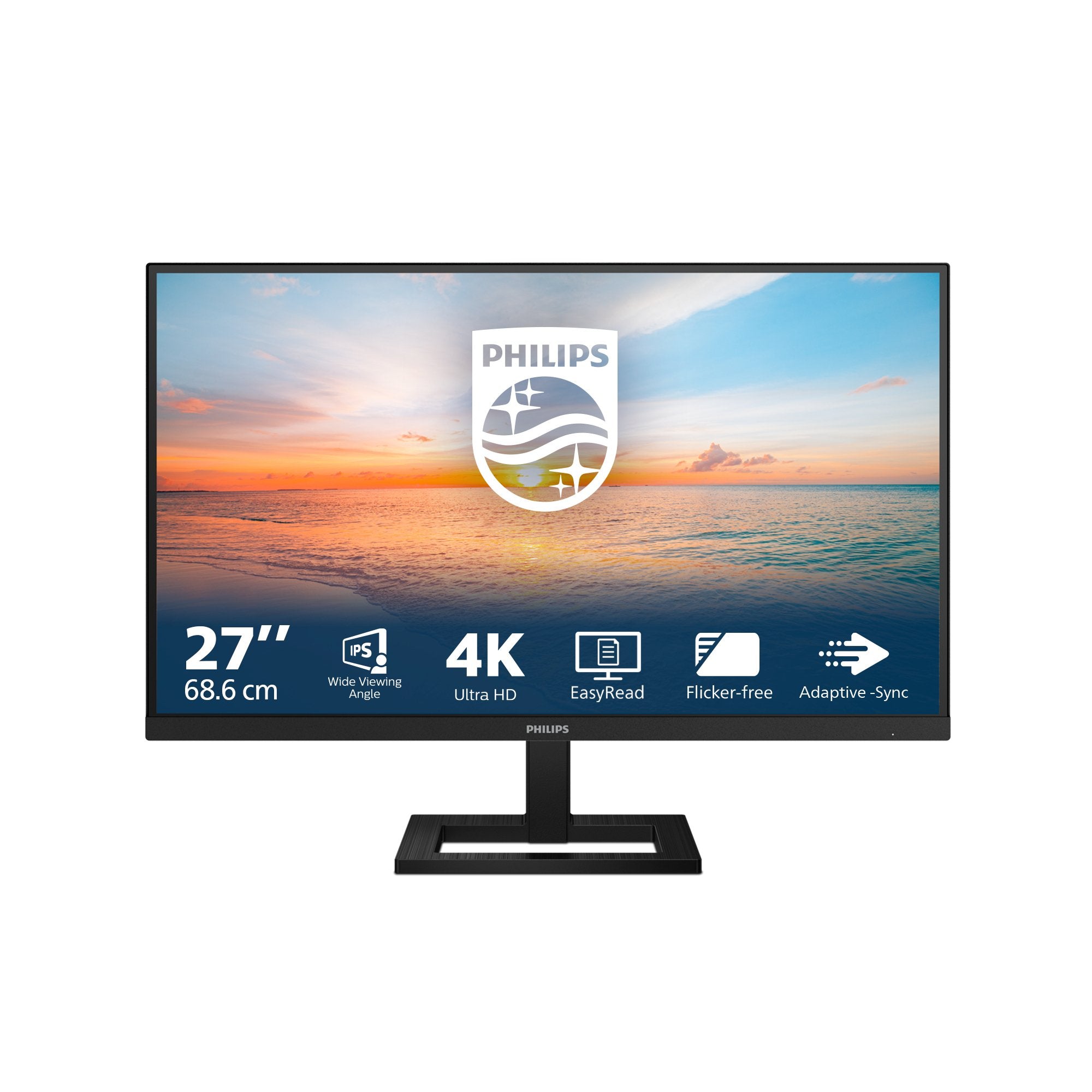 EAN 8712581805791 - Philips 1000 series 27E1N1900AE/00 pantalla para PC 68,6 cm (27") 3840 x 2160 Pixeles 4K Ultra HD LCD Neg imagen 1