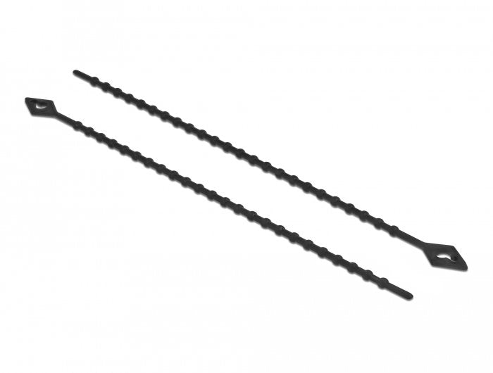 Delock Blitzbinder Wiederverwendbar L 150 X B 2,4 Mm Schwarz 100 Stück