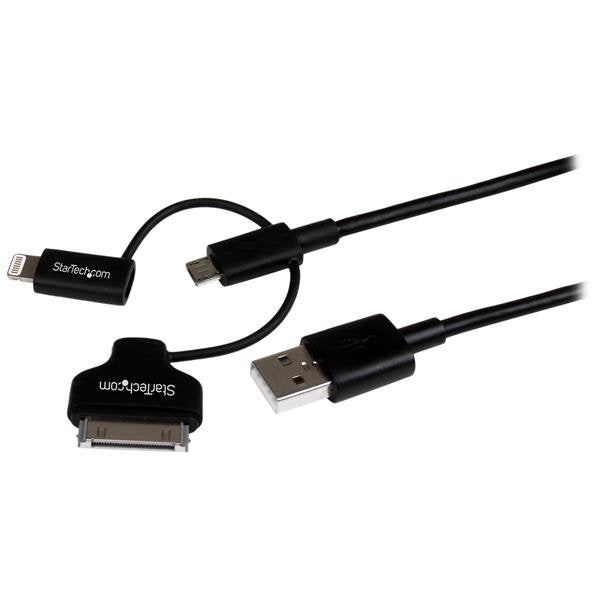 Startech Cable 1m Lightning, Dock 30 Pines O Micro